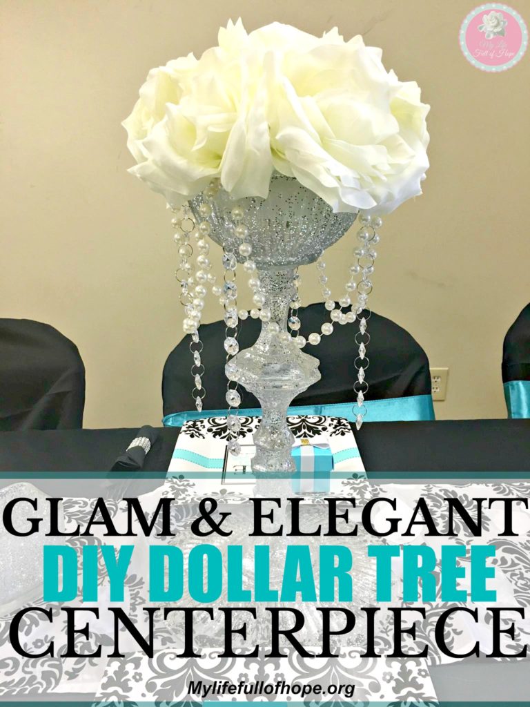 DIY Rose Gold Decor Glam Elegant Dollar Tree Centerpiece Weddings anniversary 