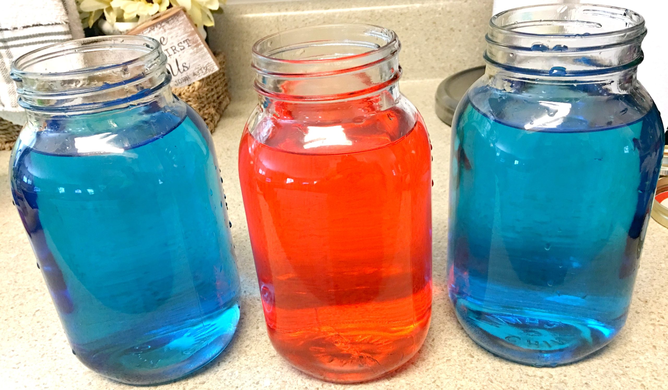 colored jars - MyLifeFullOfHope