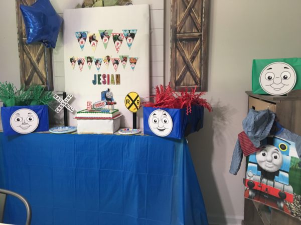 Thomas The Train And Friends Birthday Party Ideas