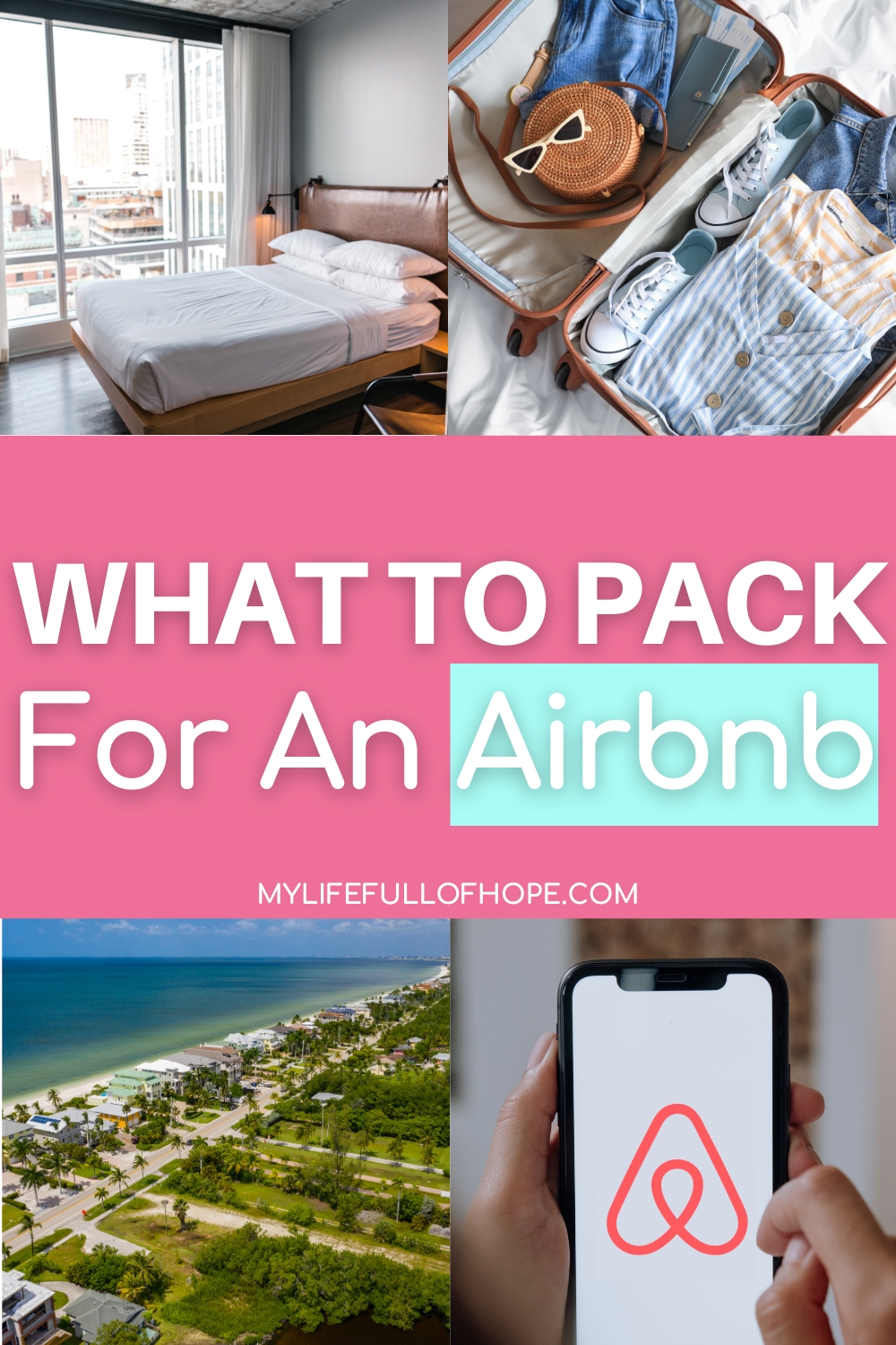 WHAT TO PACK FOR AIRBNB